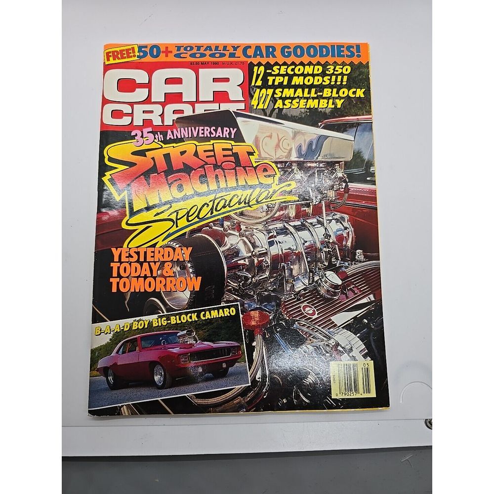 Car Craft Magazine May 1990 35th Anniversary Street Machine